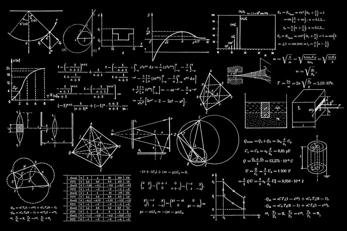 Mathematical equations express patterns with precision and certainty
