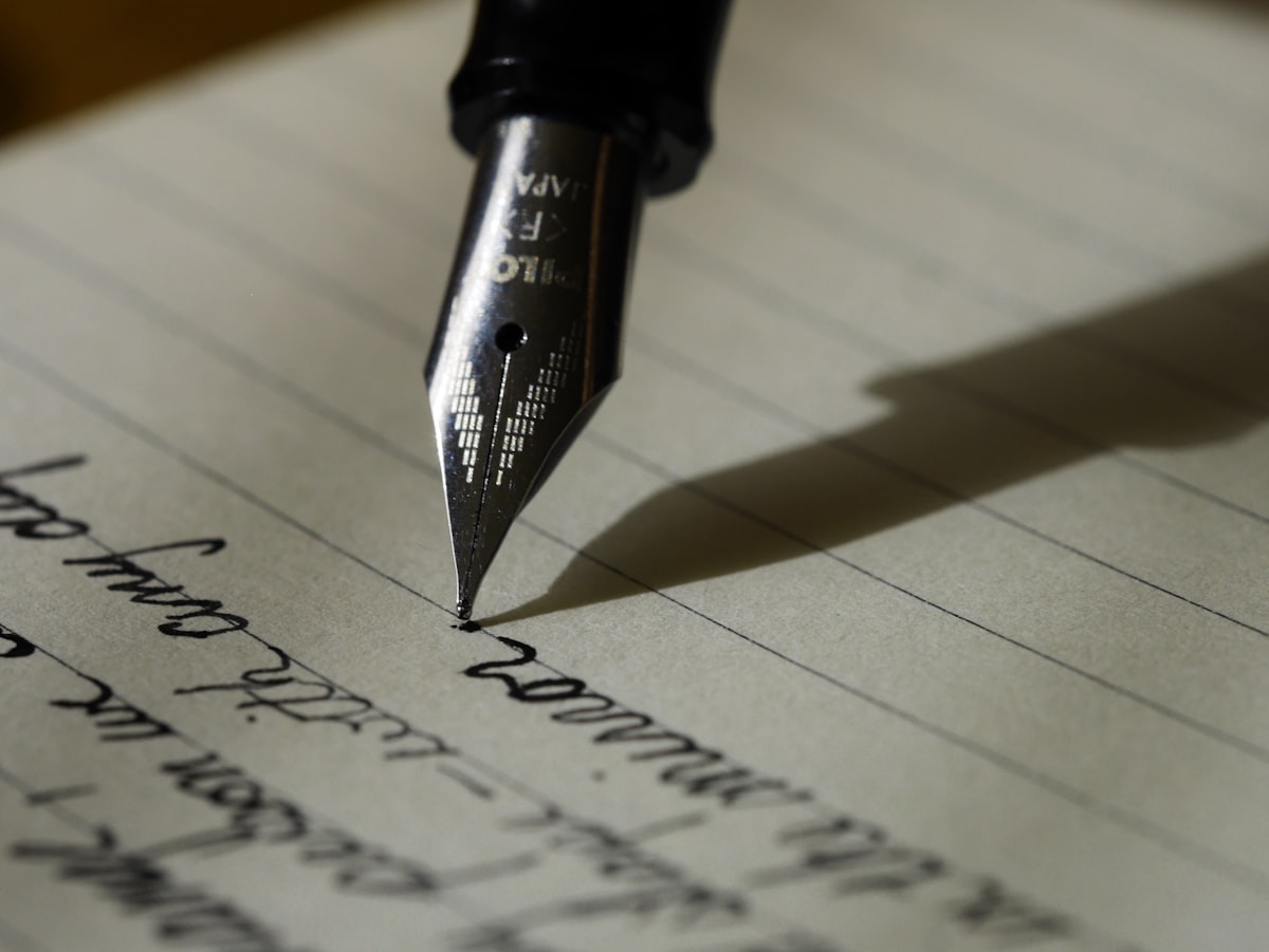 Handwritten messages represent the long history of secret communication